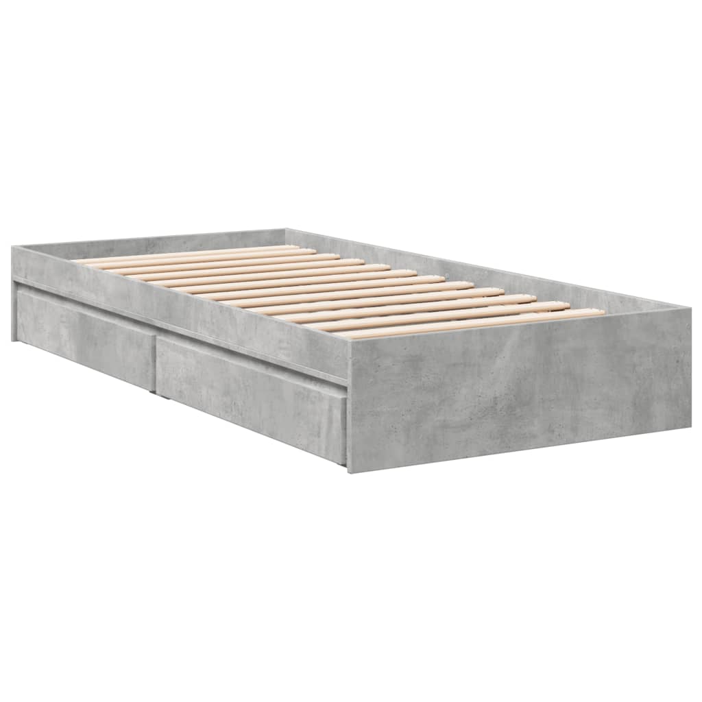 Cama Con Cajones Madera Ingeniería