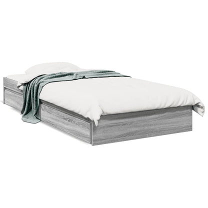 Cama Con Cajones Madera De Ingeniería