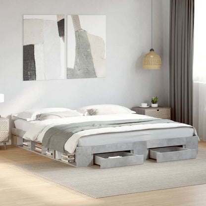 Cama Con Cajones Madera Ingeniería