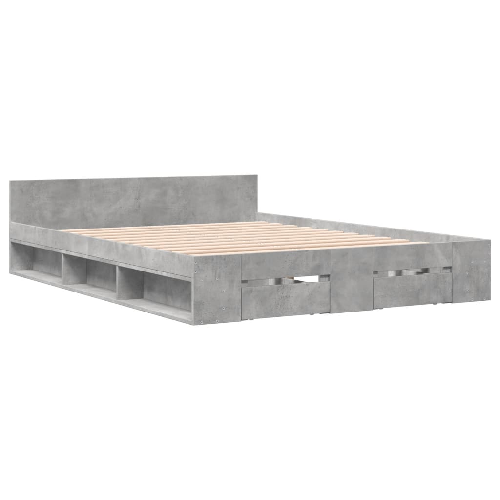 Cama Con Cajones Madera Ingeniería