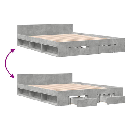 Cama Con Cajones Madera Ingeniería