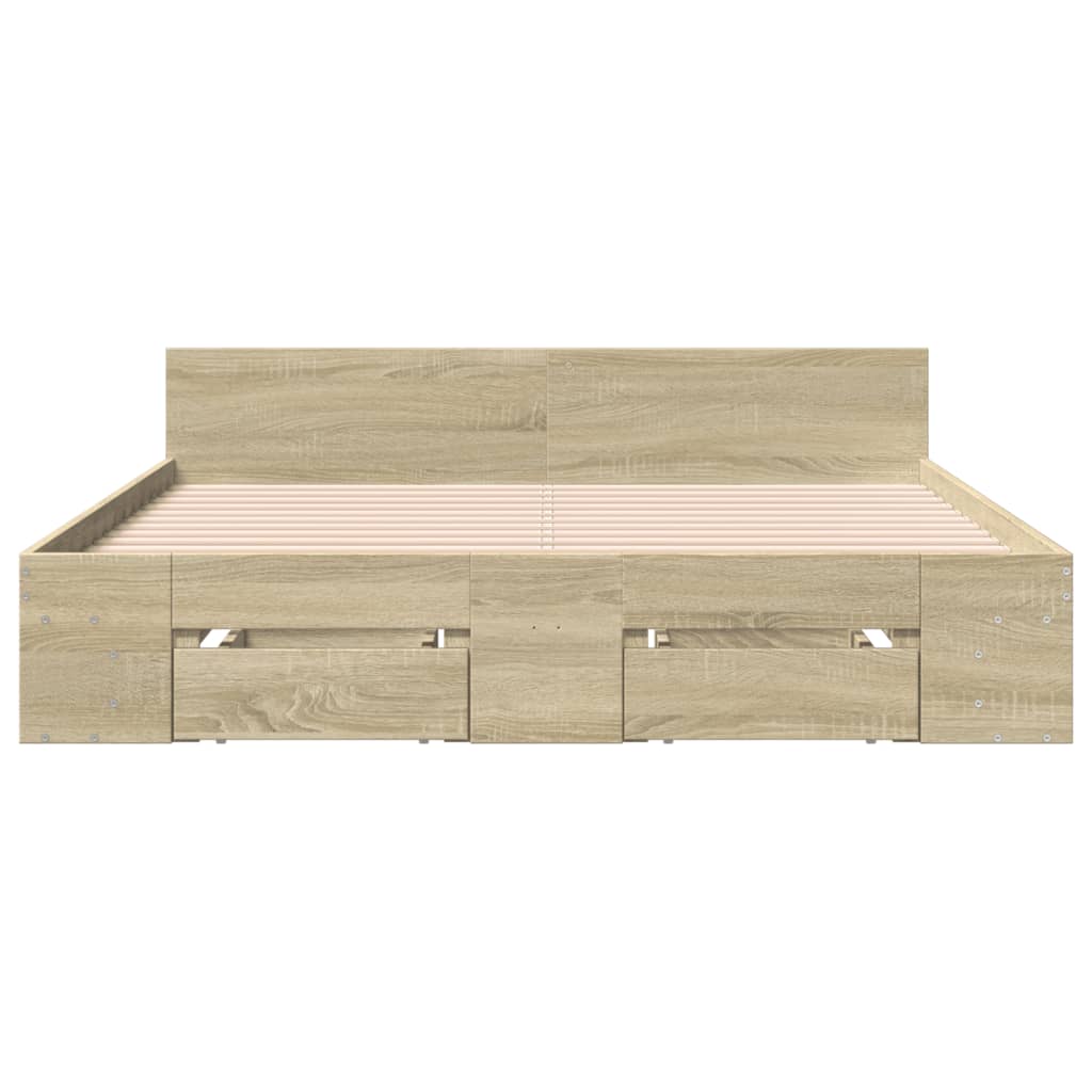 Cama Con Cajones Madera Ingeniería