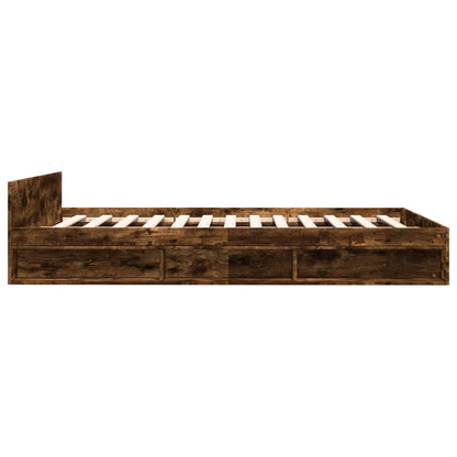 Cama Con Cajones Madera De Ingeniería