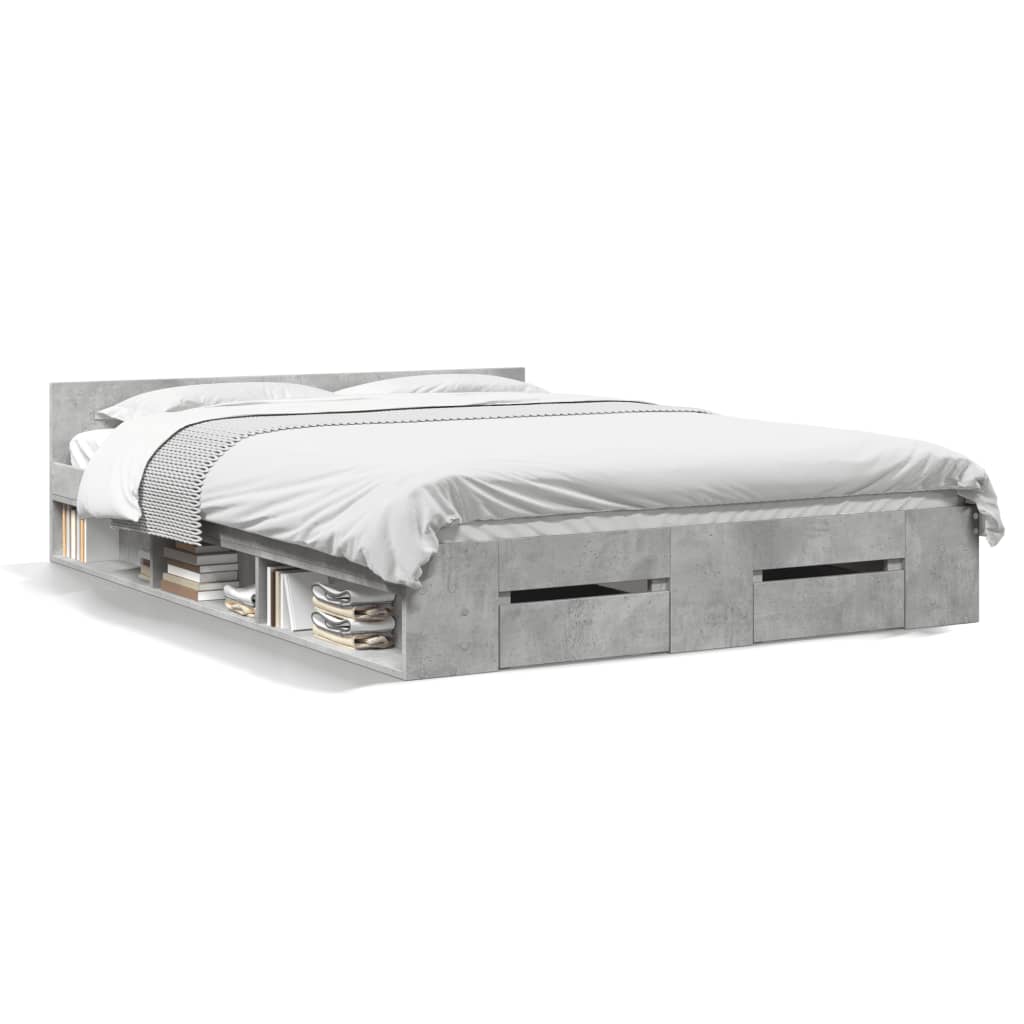 Cama Con Cajones Madera Ingeniería