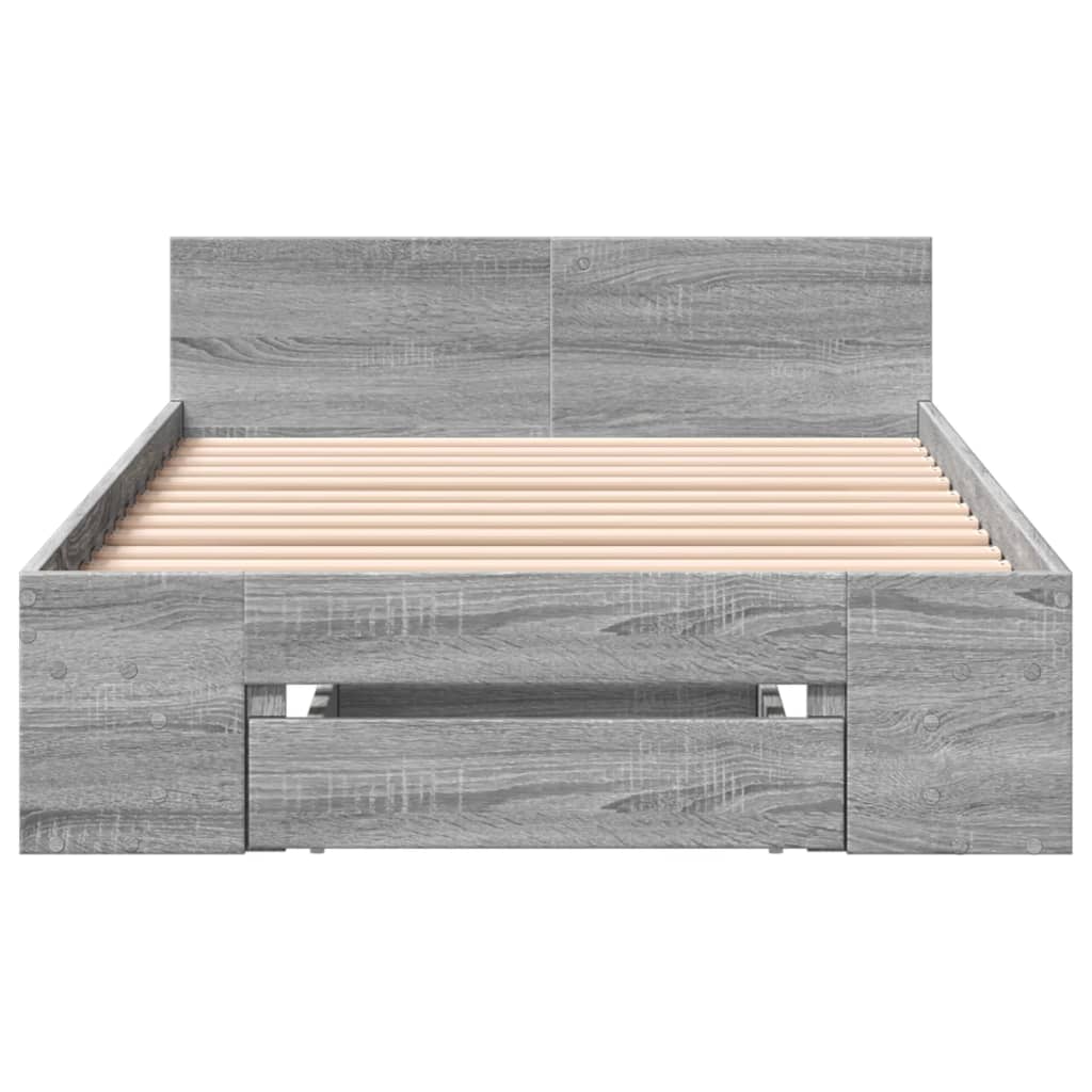 Cama Con Cajón Madera Ingeniería
