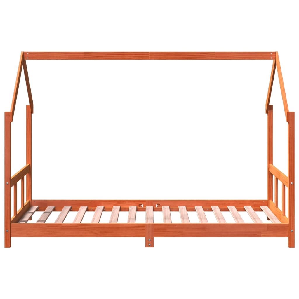 Estructura De Cama Infantil Madera De Pino 90X190Cm