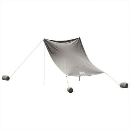 Toldo De Playa Con Anclas De Arena