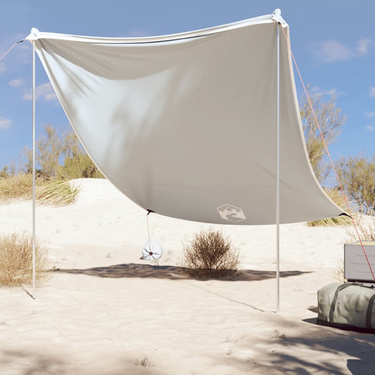Toldo De Playa Con Anclas De Arena