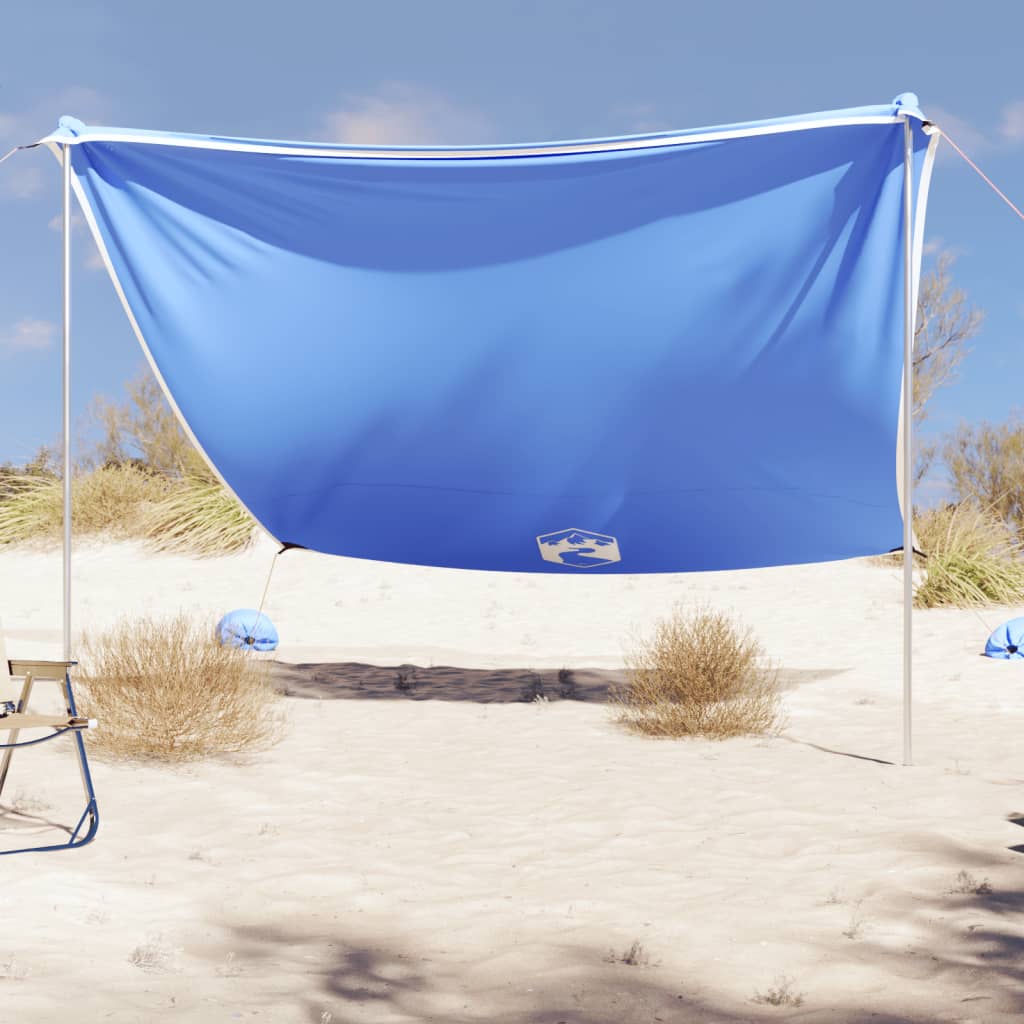 Toldo De Playa Con Anclas De Arena