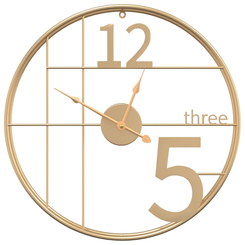 Reloj De Pared De Hierro Ø50 Cm