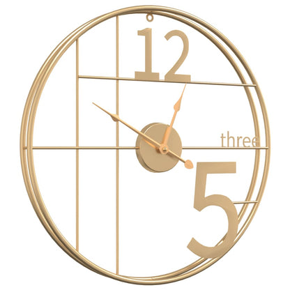 Reloj De Pared De Hierro Ø50 Cm