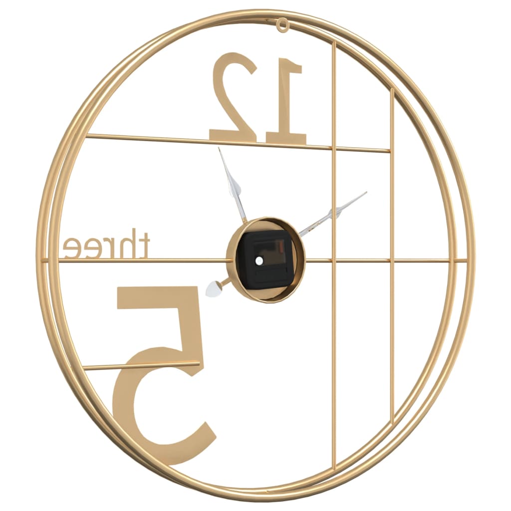 Reloj De Pared De Hierro Ø50 Cm