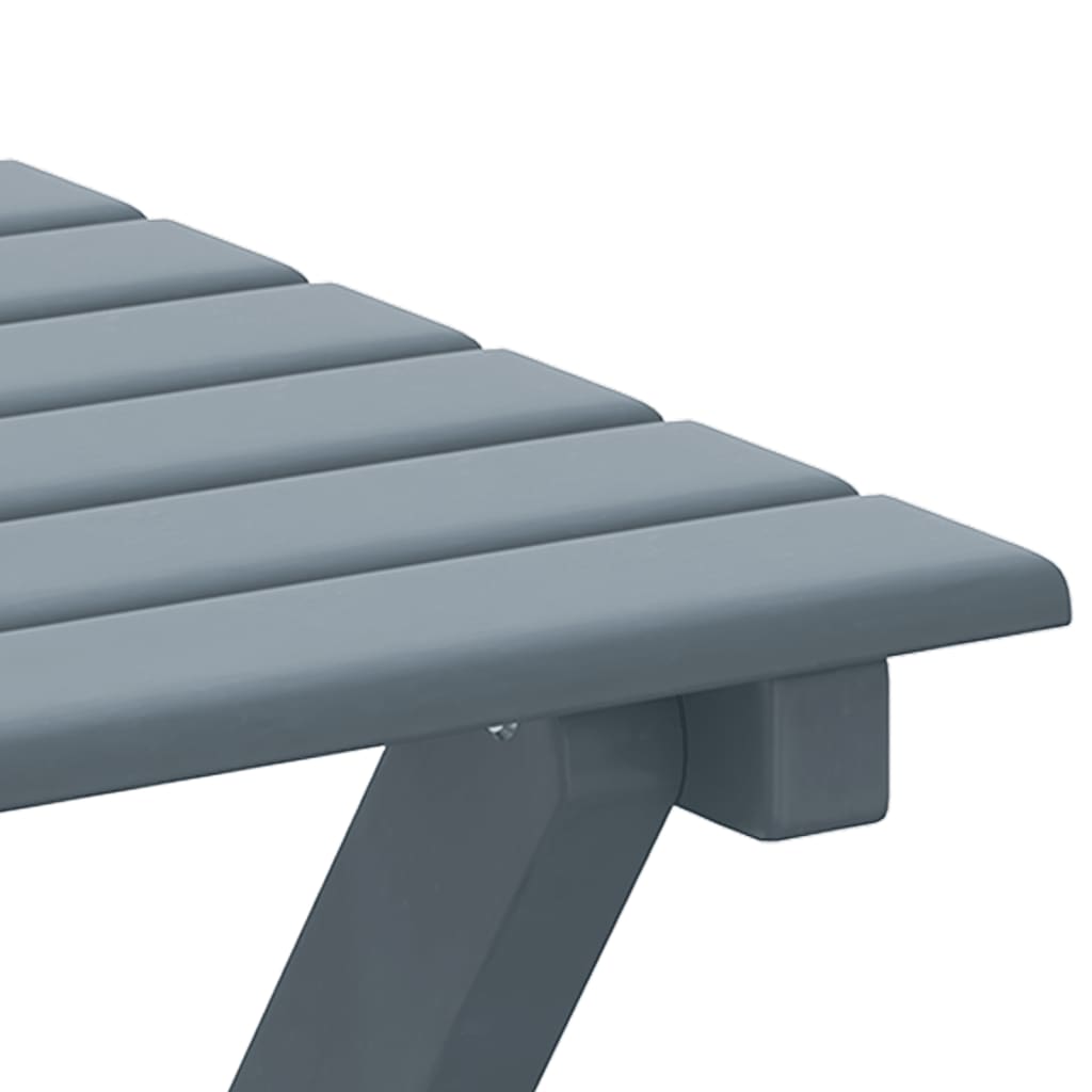 Mesa Auxiliar Plegable Madera Maciza De Álamo
