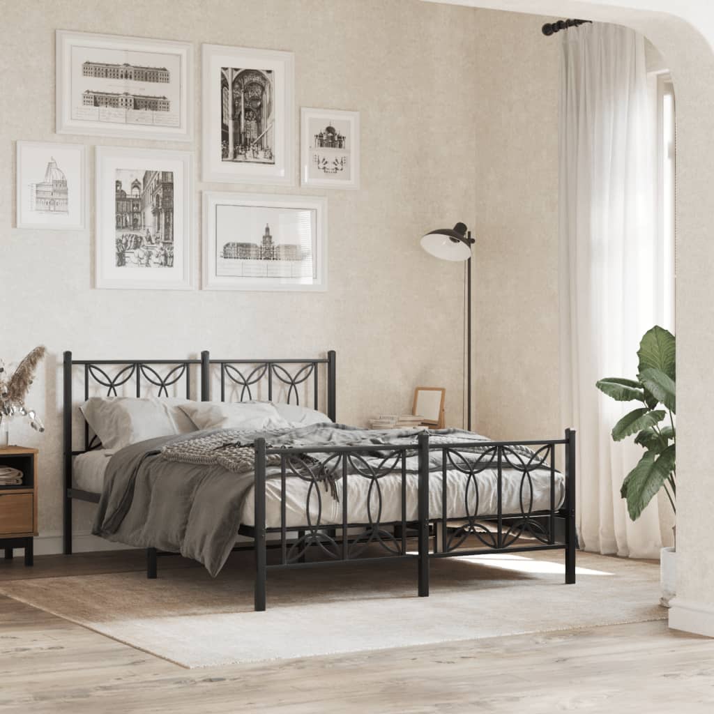 Estructura Cama Sin Colchón Con Estribo Metal