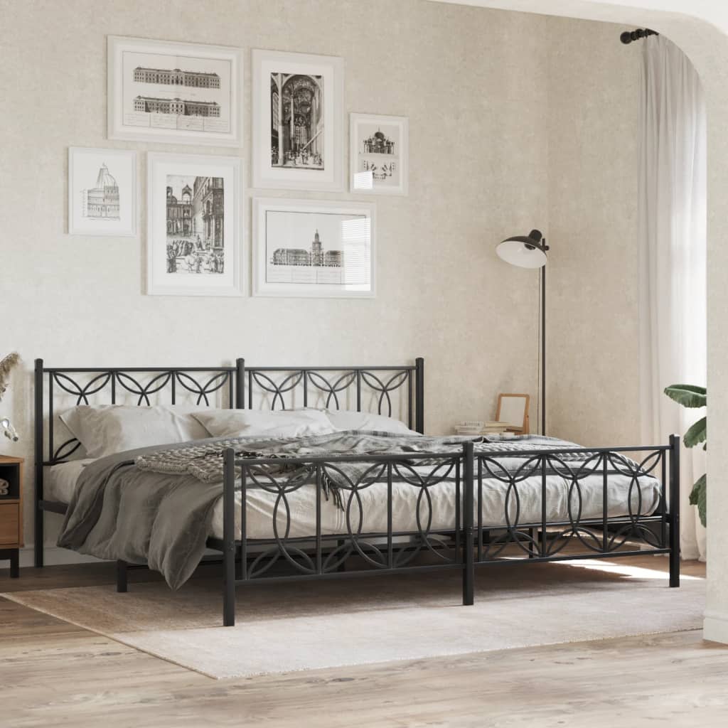 Estructura Cama Sin Colchón Con Estribo Metal