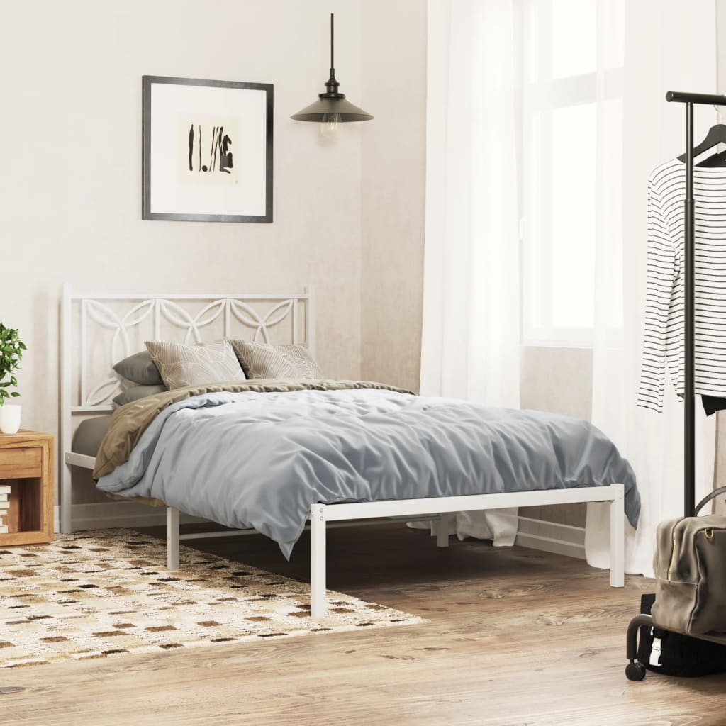 Estructura Cama Sin Colchón Con Estribo Metal