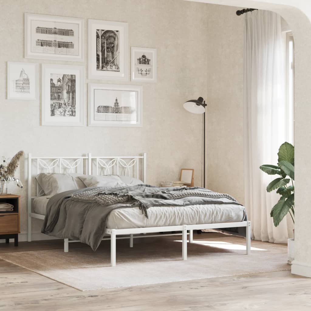 Estructura Cama Sin Colchón Con Estribo Metal