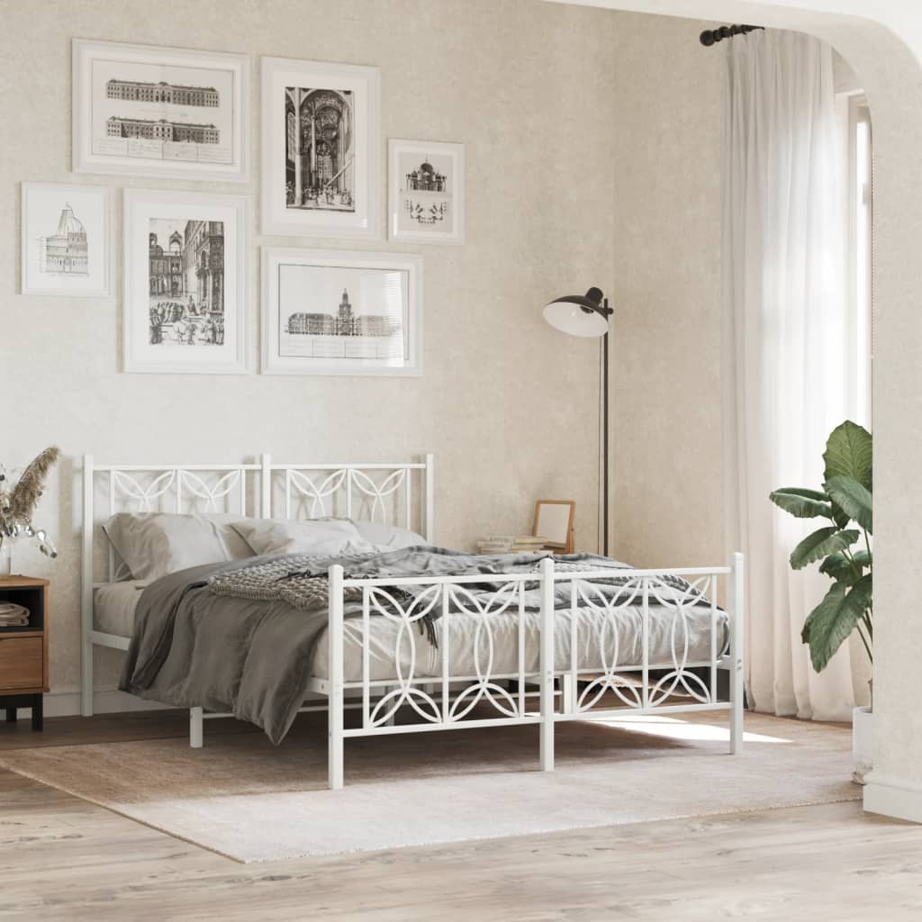Estructura Cama Sin Colchón Con Estribo Metal