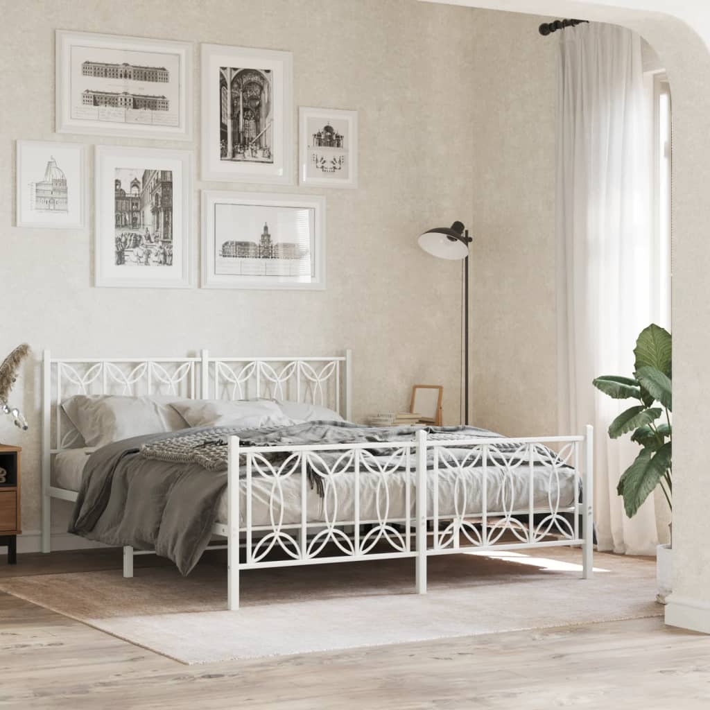 Estructura Cama Sin Colchón Con Estribo Metal