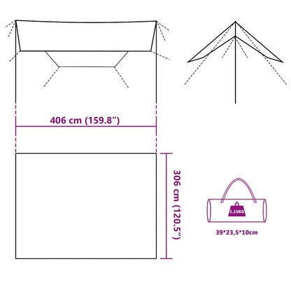 Lona De Camping Impermeable