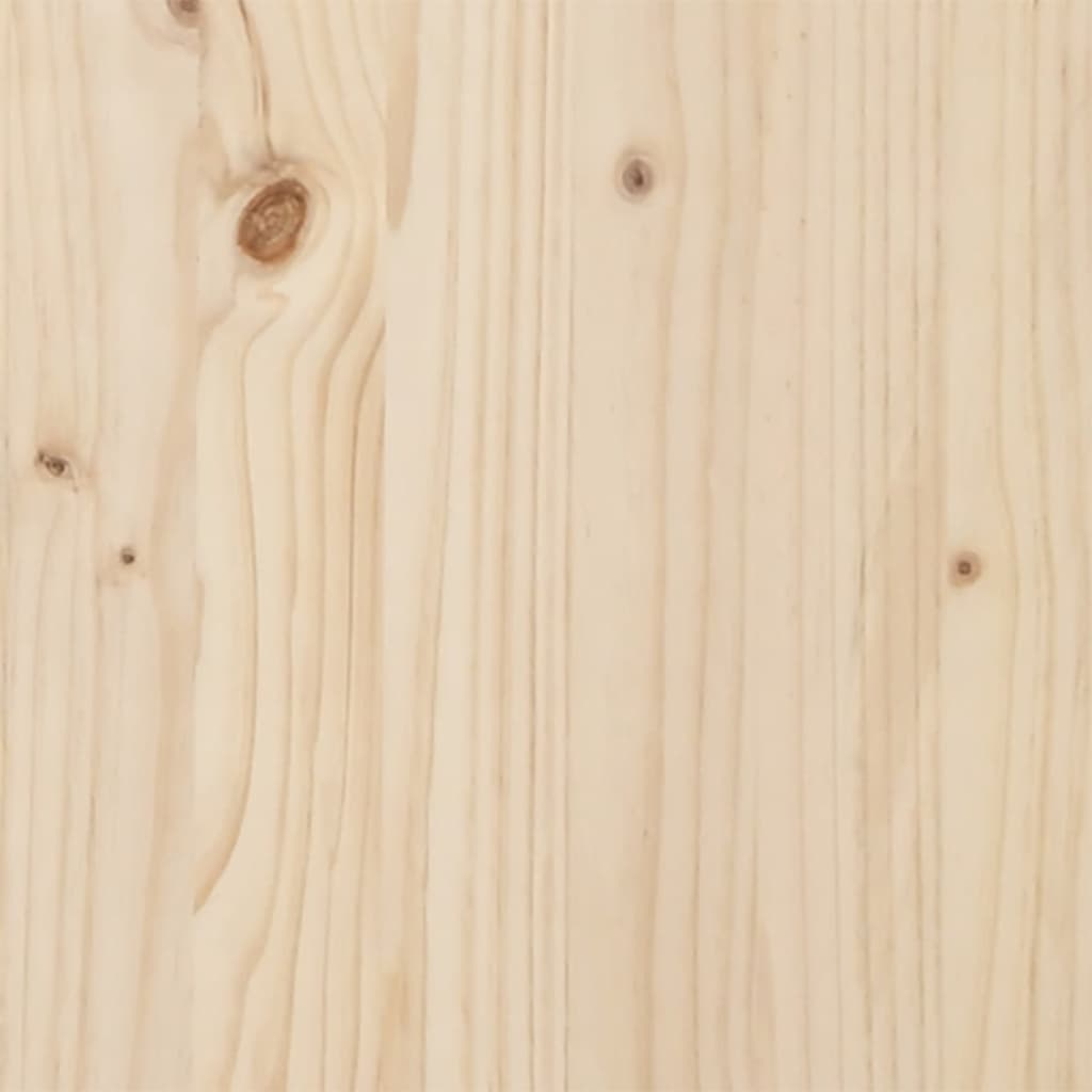 Cama Alta Con Techo Madera Maciza De Pino
