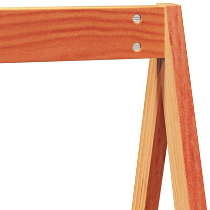 Cama Alta Con Techo Madera Maciza De Pino
