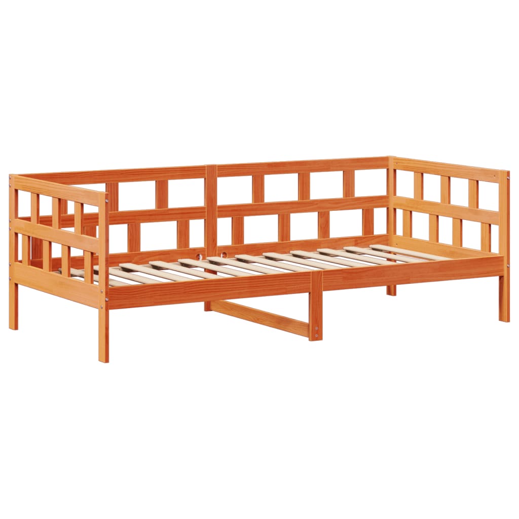 Sofá Cama Con Techo Madera Maciza Pino