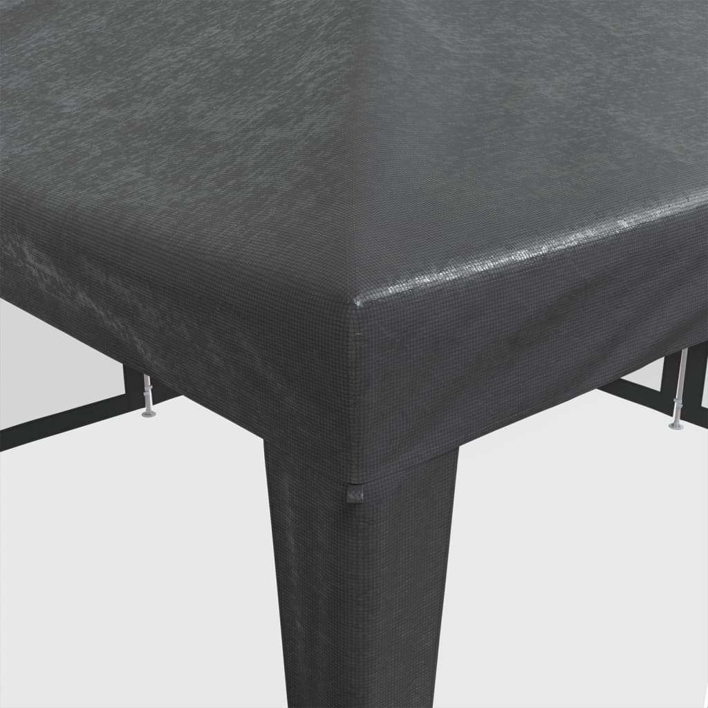 Carpa Para Fiestas 8 Paredes De Malla Hdpe Gris