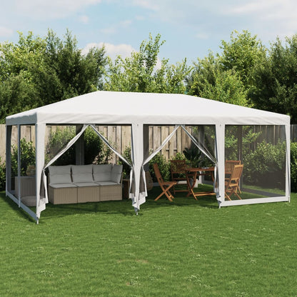 Carpa Para Fiestas 8 Paredes De Malla Hdpe Gris