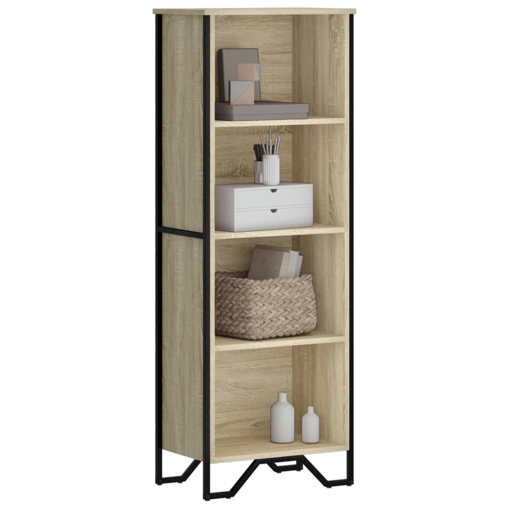 Estantería De Madera De Ingeniería 80X31X137,5 Cm