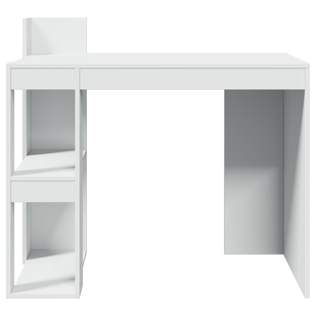 Escritorio De Oficina Madera Ingeniería 103,5X56,5X94 Cm