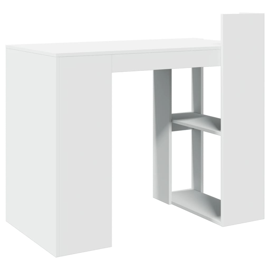 Escritorio De Oficina Madera Ingeniería 103,5X56,5X94 Cm
