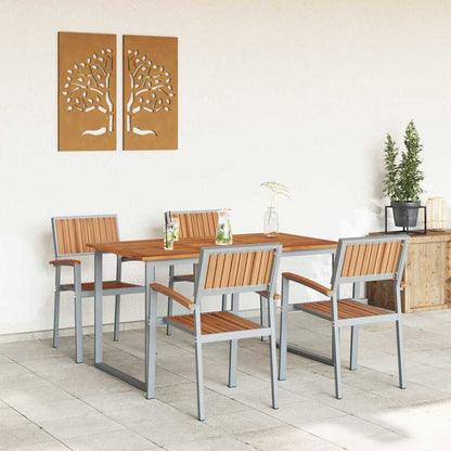 Conjunto De Comedor De Jardín 5 Uds.