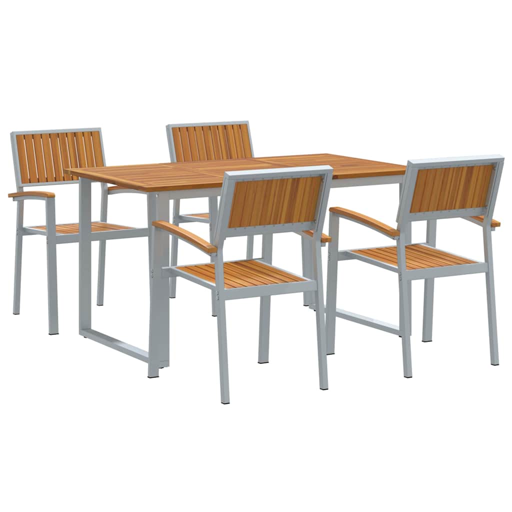 Conjunto De Comedor De Jardín 5 Uds.