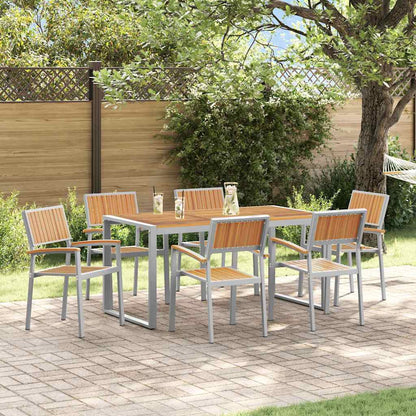 Conjunto De Comedor De Jardín 5 Pcs