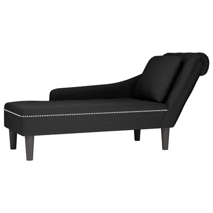Tumbona Con Almohada Y Reposabrazo Derecho Terciopelo