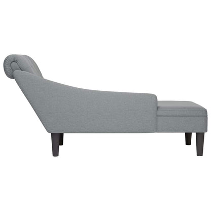 Tumbona Con Almohada Y Reposabrazo Derecho Tela