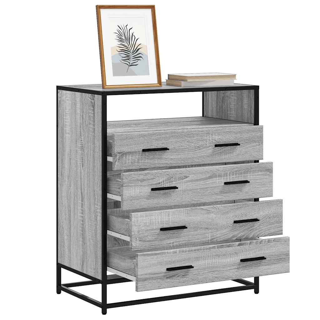 Cómoda De Madera Contrachapada 70X41X83,5 Cm