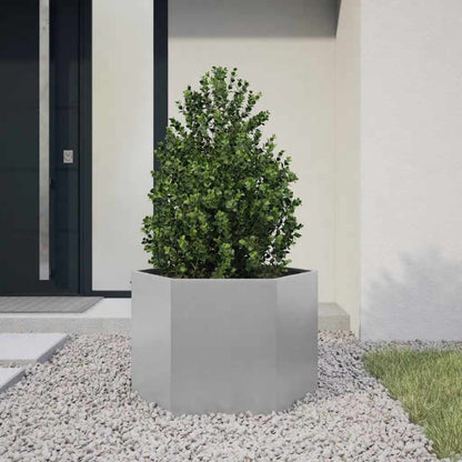 Jardineras Hexagonales Acero Desgastado