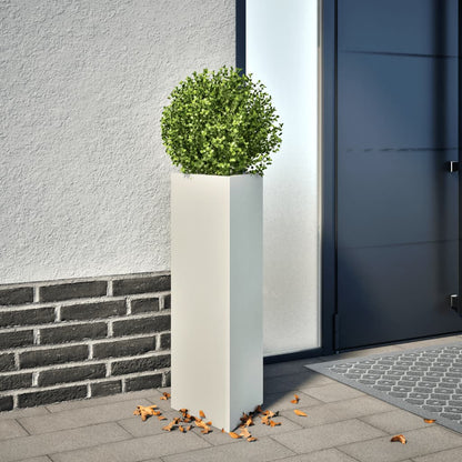 Jardineras Triangulares 2 Uds Acero Negro