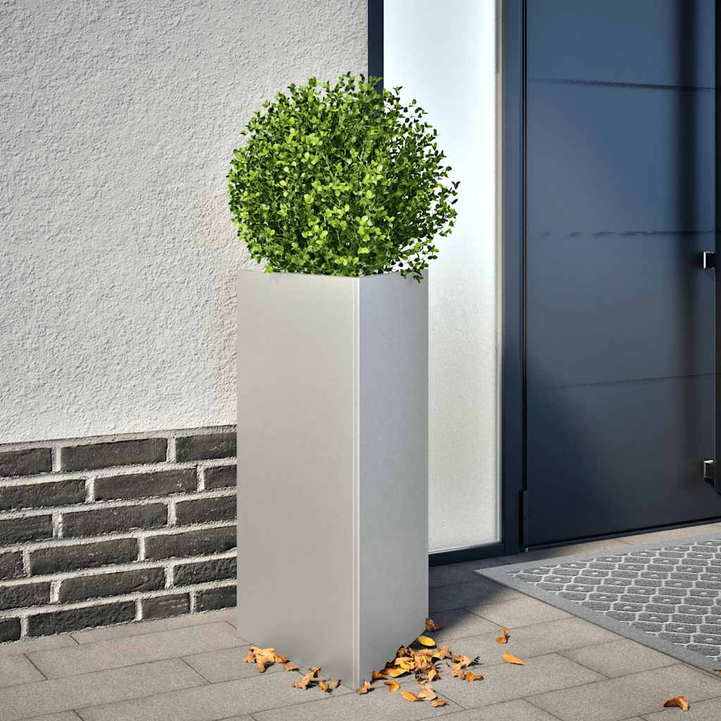 Jardineras Triangulares 2 Uds Acero Negro