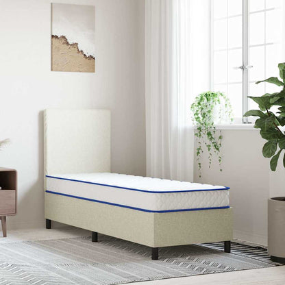 Colchón De Espuma Viscoelástica Blanca 90X190X17 Cm Suave