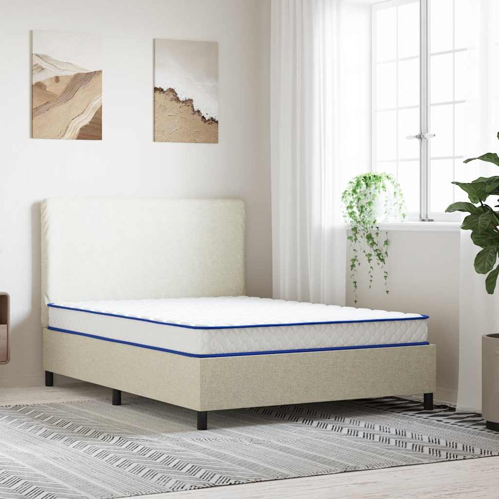 Colchón De Espuma Viscoelástica Blanca 90X190X17 Cm Suave