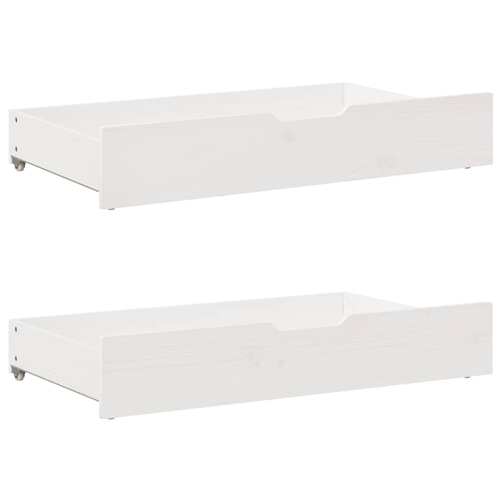 Sofá Cama Con Cajones Madera Maciza De Pino