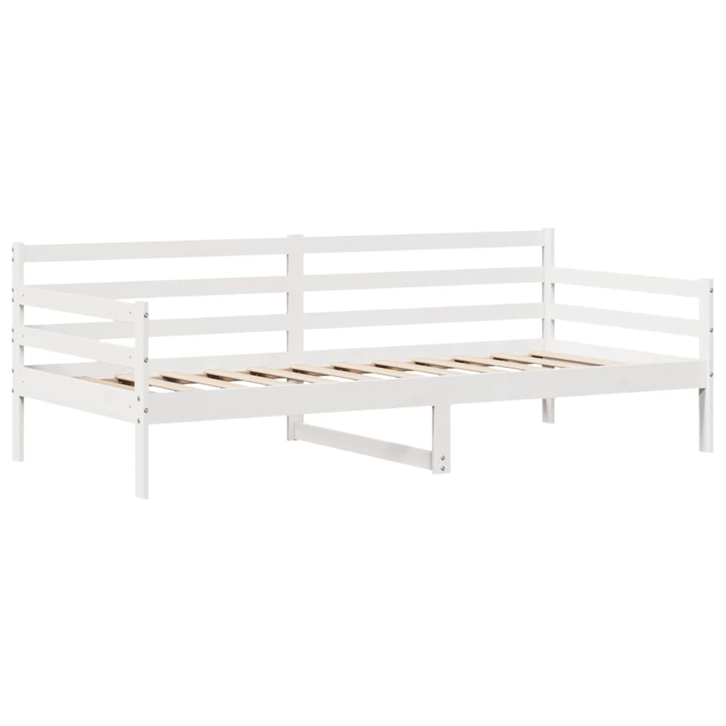 Sofá Cama Con Cajones Madera Maciza De Pino