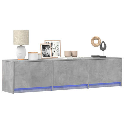 Mueble De Tv Con Led Con Led 165 X 34 X 40 Cm