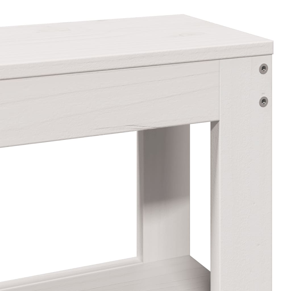 Estructura De Cama Con Cabecero Madera Pino