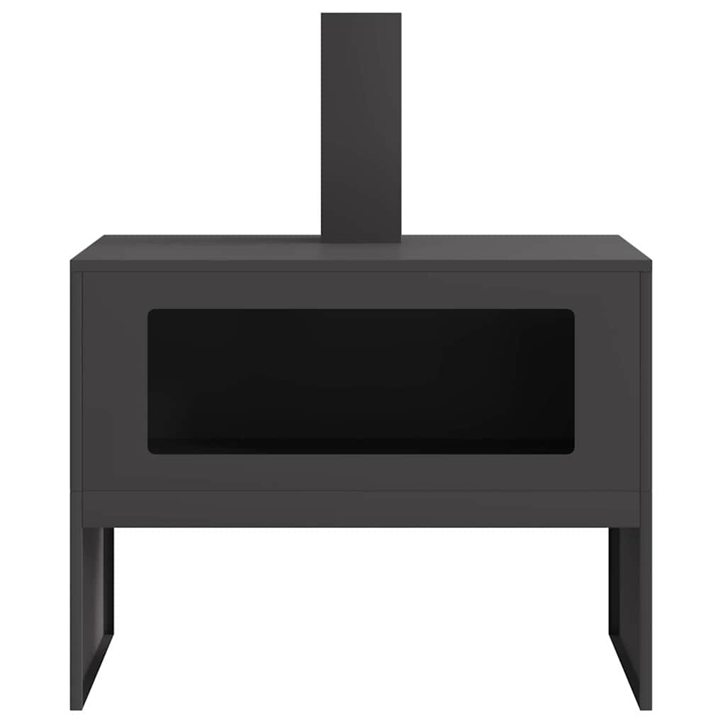 Hoguera Negro Acero Laminado En Frío