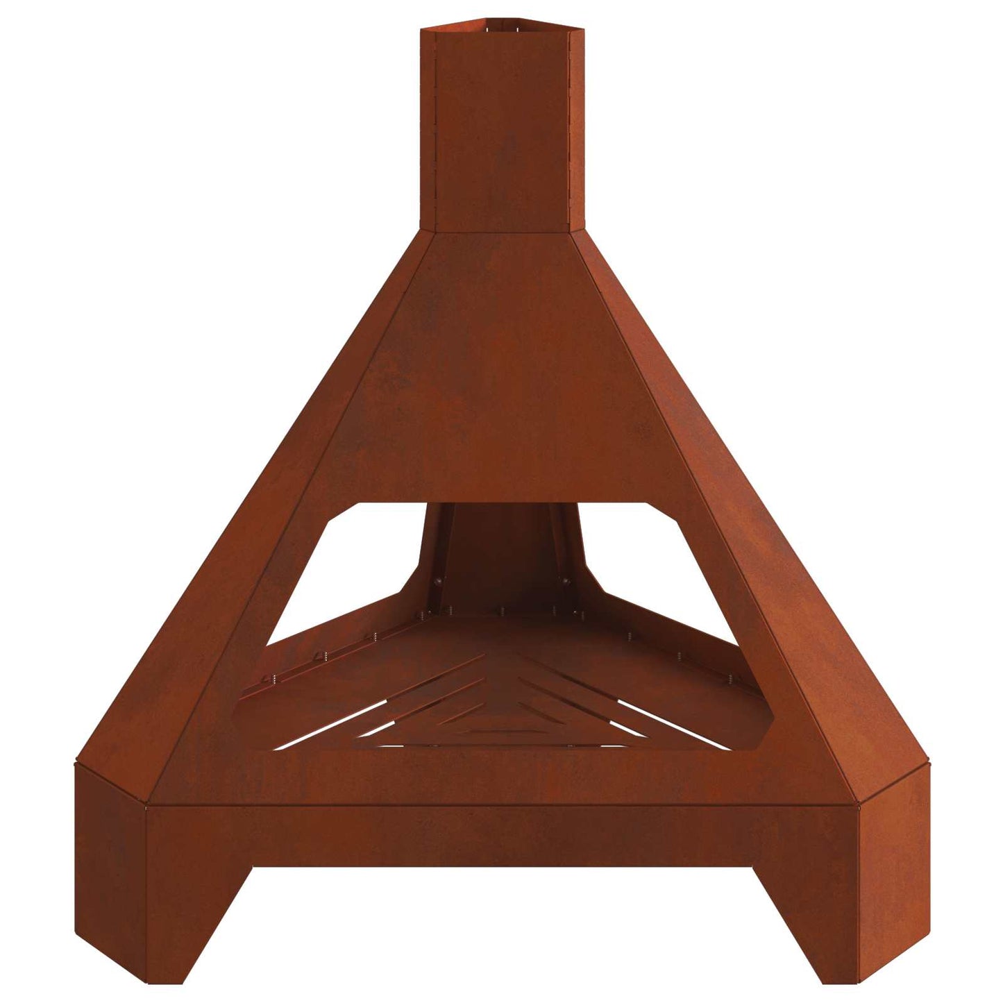 Hoguera Marrón 50 X 43 X 52 Cm Acero Autopatinable