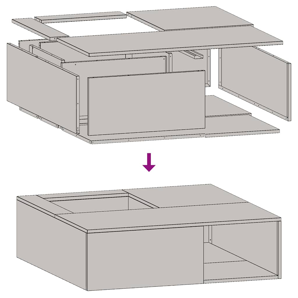Hoguera Marrón 100 X 100 X 30 Cm Acero Autopatinable